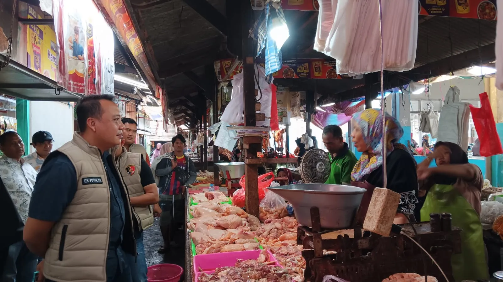 Harga Cabai Mulai Turun,Polres Pasuruan Jamin Stok Pangan Aman
