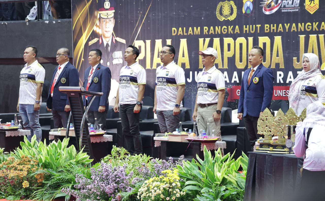 Hari Bhayangkara ke - 80, Polda Jatim Buka Kejuaraan Karate Kapolda Cup 2026 Momentum Lahirkan Atlet Berprestasi*
