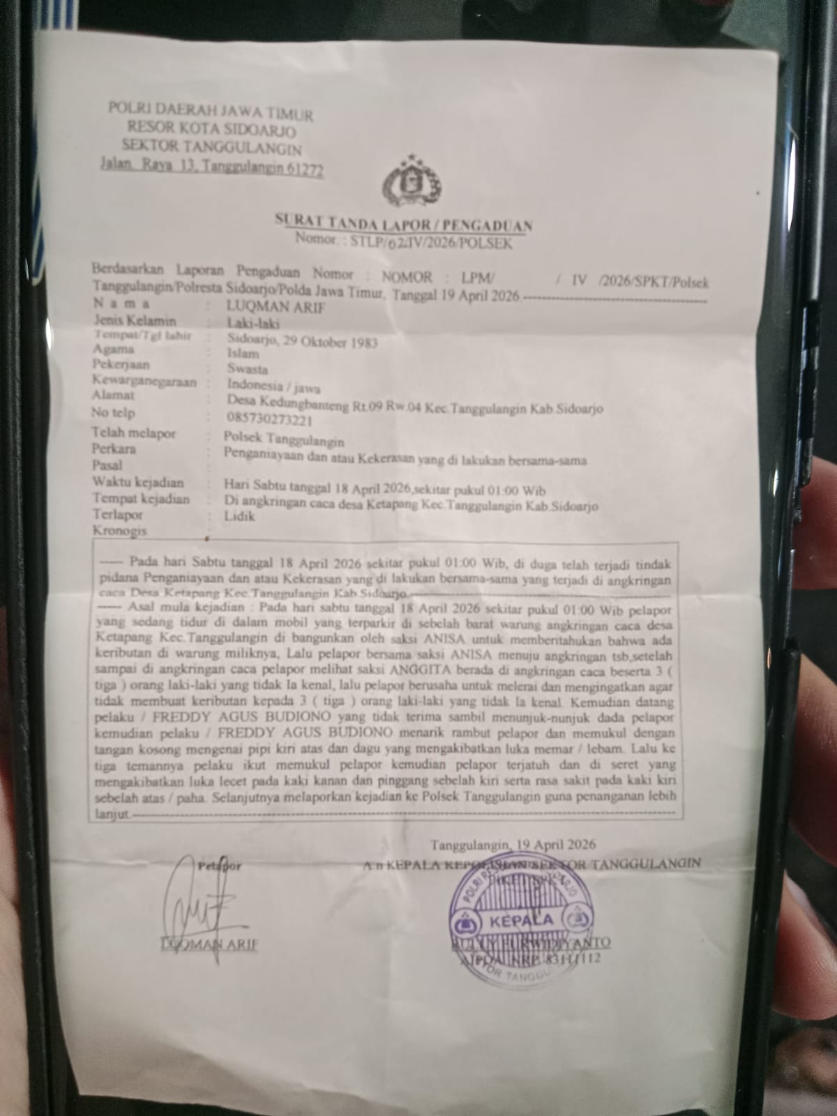 Niat Melerai Keributan Berujung Pengeroyokan, Warga Kedung Banteng dan Sejumlah Pihak Saling Lapor ke Polisi